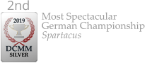 Most Spectacular German Championship Spartacus  2019  DCMM  SILVER 2nd