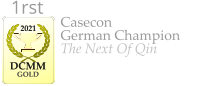 Casecon German Champion The Next Of Qin    2021  DCMM  GOLD 1rst