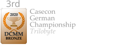 2020  DCMM  BRONZE 3rd  Casecon German Championship Trilobyte