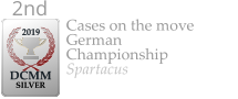Cases on the move German Championship Spartacus  2019  DCMM  SILVER 2nd