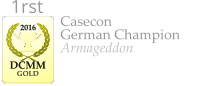 Casecon German Champion Armageddon    2016  DCMM  GOLD 1rst