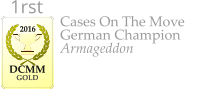 Cases On The Move German Champion Armageddon    2016  DCMM  GOLD 1rst