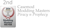 Casemod Modding Masters Piracy n Prophecy  2016  Modding Masters  SILVER 2nd