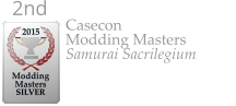 Casecon Modding Masters Samurai Sacrilegium  2015   Modding Masters  SILVER 2nd
