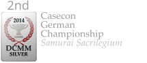 Casecon German Championship Samurai Sacrilegium  2014  DCMM  SILVER 2nd