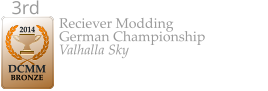 2014  DCMM  BRONZE 3rd  Reciever Modding German Championship Valhalla Sky