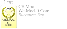 CE-Mod We-Mod-It.Com Buccaneer Bay   2014  WE-MOD-IT GOLD 1rst